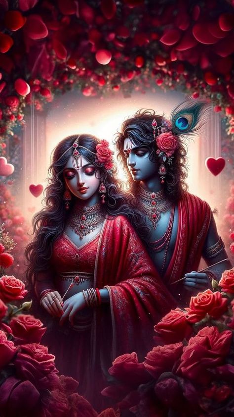 Romantic Radha Krishna Images