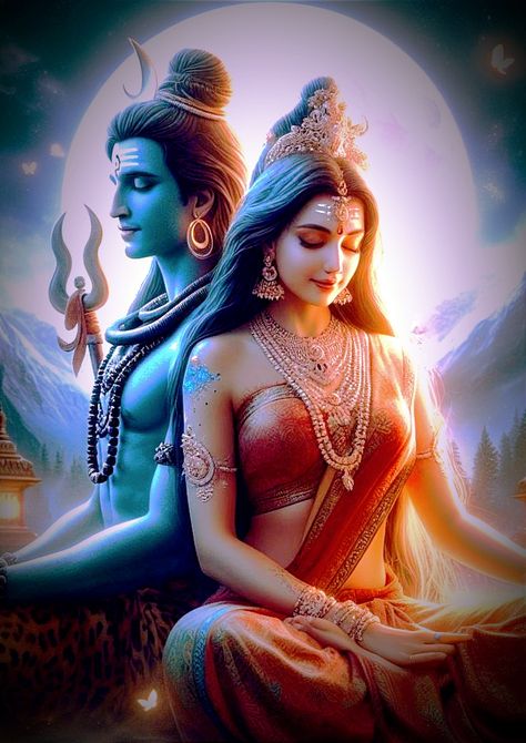 Shiv Parvati Wallpaper